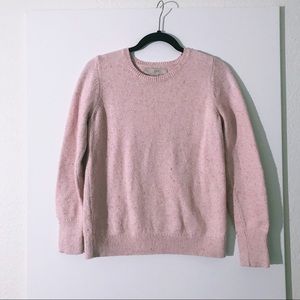Loft soft pink sweater